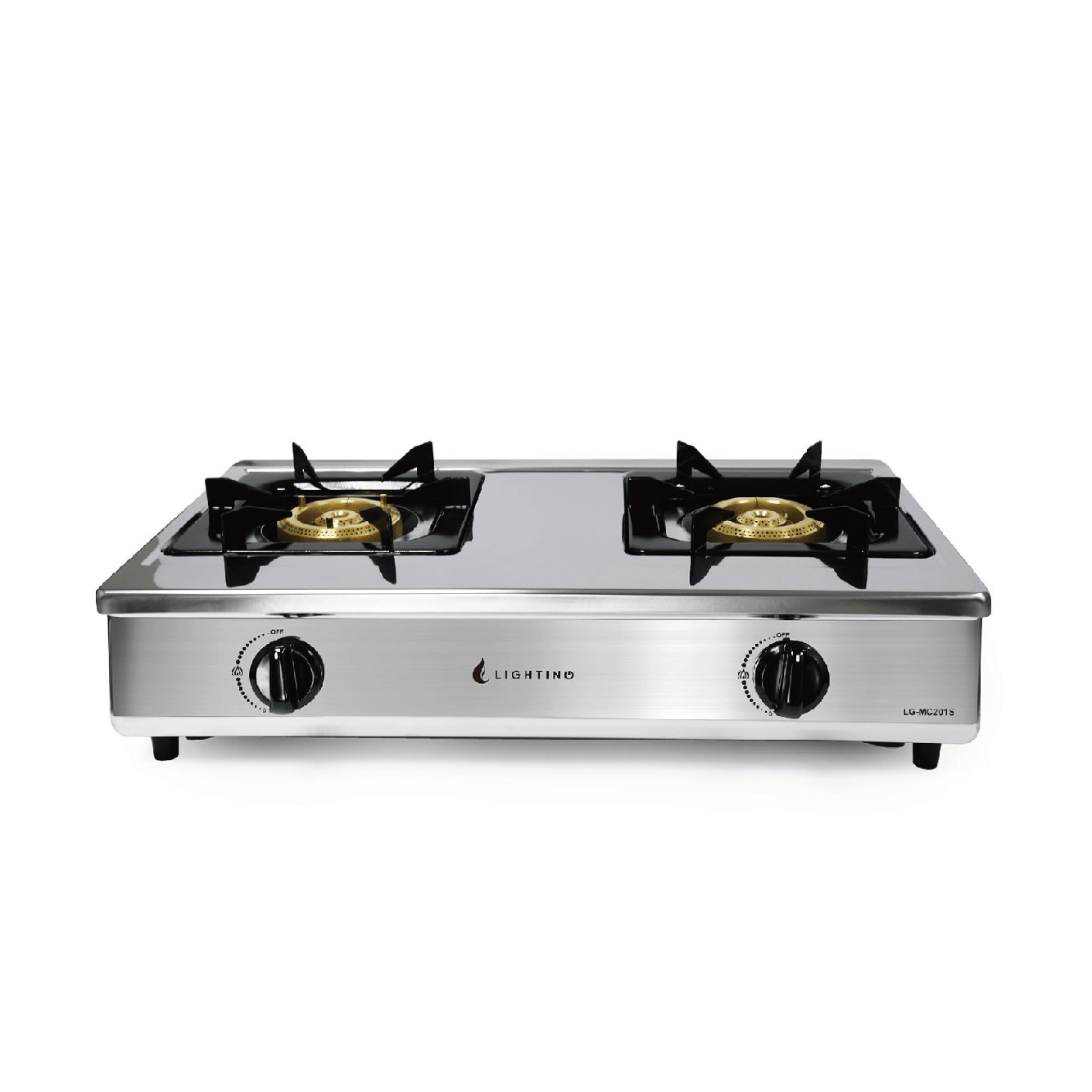 LIGHTING 星暉 | LG-MC201S 座枱式雙頭煮食爐 (石油氣) - 澳門專用
