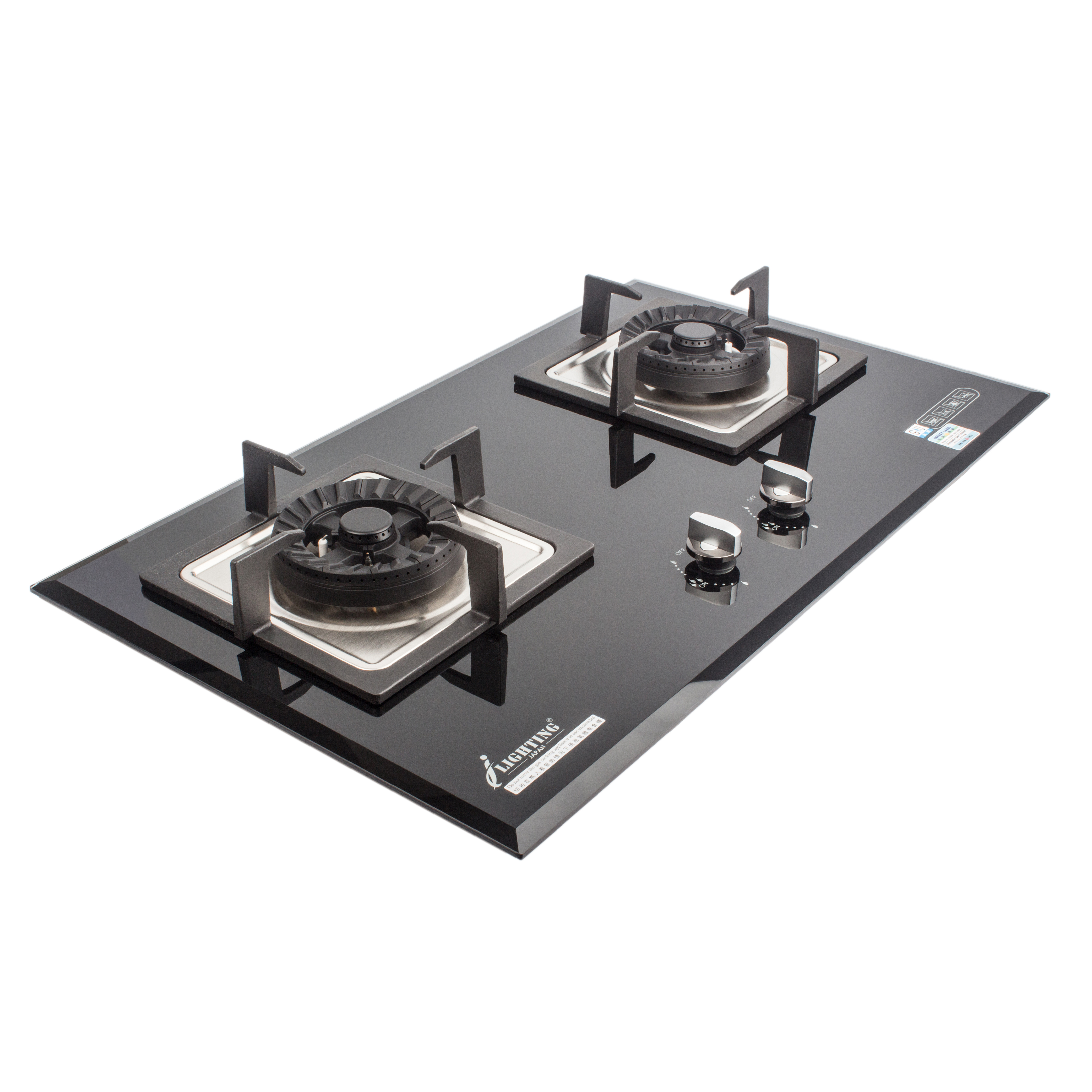 LIGHTING 星暉 | LJ-8998 嵌入式雙頭煮食爐 (石油氣)