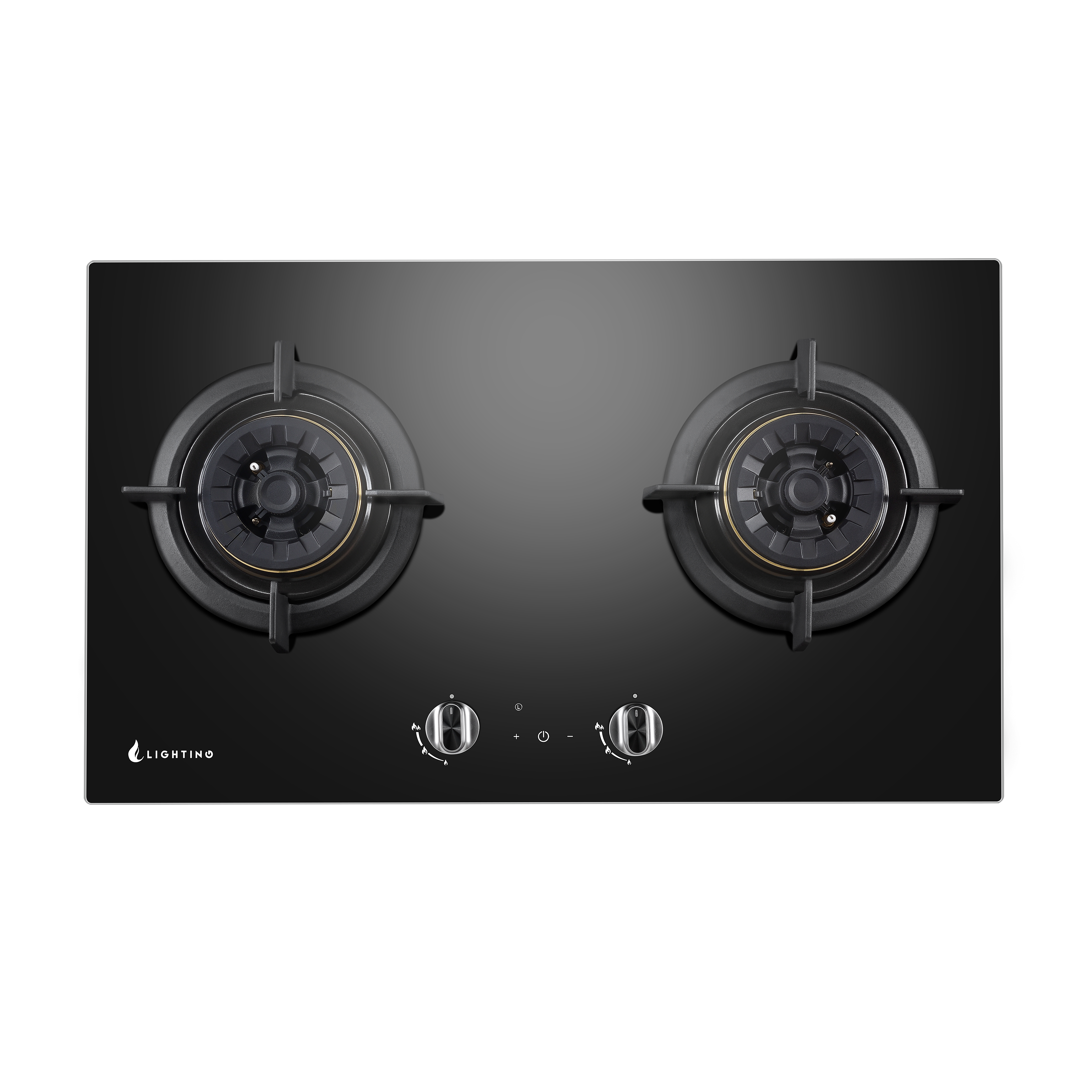 LIGHTING | LGC62CNB-T Built-in double burner gas hob (Town gas)